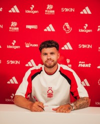 官方：内科·威廉姆斯与诺丁汉森林续约至2029年